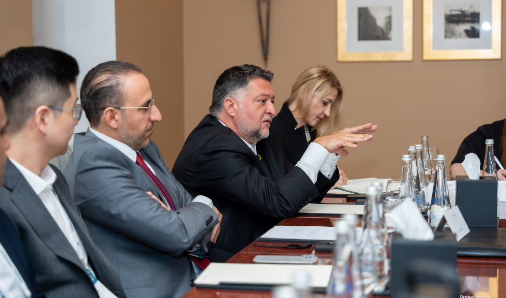 DATE Dialogues boardroom discussion with senior stakeholders